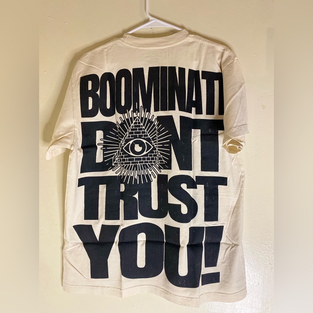 Metro Boomin Merch Designed By Hellstar Puffer Print  L Shirt